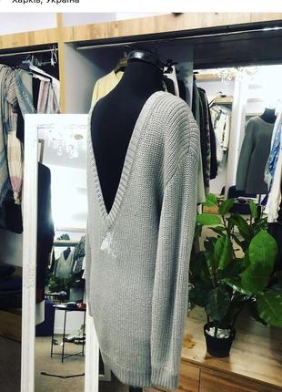 Шерстяной свитер туника t.mosca