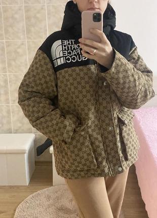 Продам куртку в стилі the north face gucci