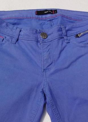 Скандинавские фиолетовые узкие джинсы, узкачи.5 фото