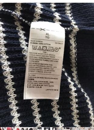 Батал светр в смужку oversize вільного крою6 фото