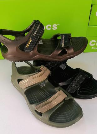 Чоловічі сандалії swiftwater river sandal чорні хакі коричневі1 фото