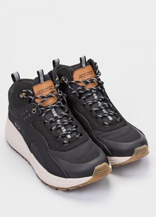 Кросівки Skechers go walk arch fit-hands free slip-ins black white men casual 216259-blk