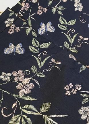 Штани квітковий принт bonmarche 14 р3 фото