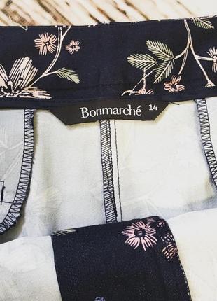 Штани квітковий принт bonmarche 14 р4 фото
