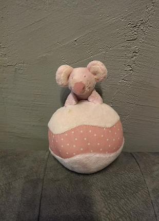Мишка на м'ячику, брязкальце, неваляшка