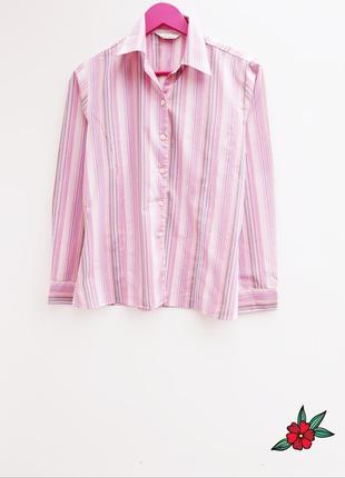 Суперова сорочка в смужку ніжна сорочка в ніжних тонах