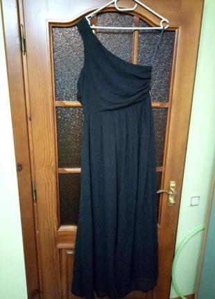 Вечернее платье черного цвета, р 122 фото
