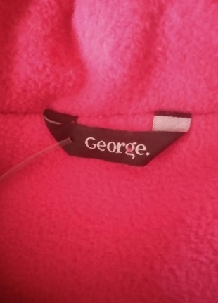Тепла курточка на флісі принт горох бренду george uk 12-18 eur 80-865 фото