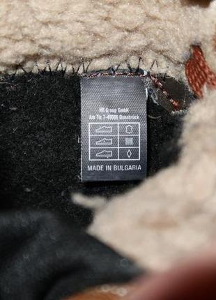 Кожаные термоботинки bama оригинал - 23 размер8 фото