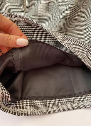 Спідниця міні в клітинку 5