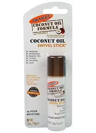 Пом'якшуючий бальзам для губ palmer's coconut oil formula