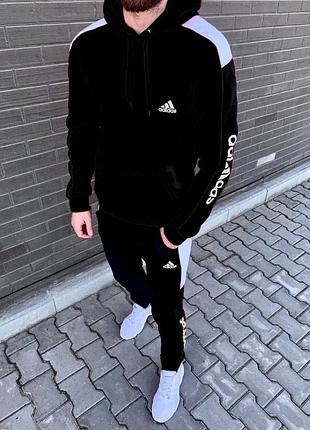 Спортивный костюм adidas теплый на флисе,❄️❄️❄️