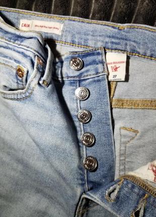 Джинжи true religion ultra high rise super skinny8 фото