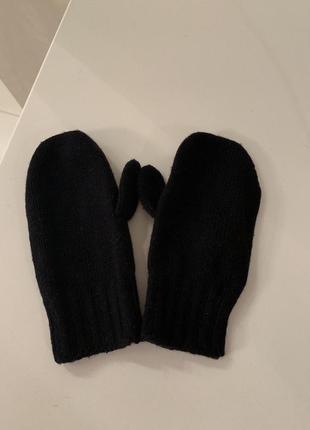 Варежки + перчатки шесстяные 2 пары2 фото