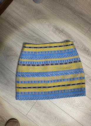 Твидовая юбка zara