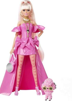 Barbie extra  fancy doll в рожевому