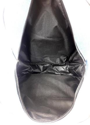 Джинсовий зручний легкий рюкзак ,з нашивками ,східний3 фото