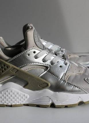 Кросівки nike air huarache metallic silver 37.5 розмір 24 см оригінал