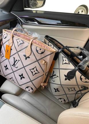 Сумка neverfull beige 5