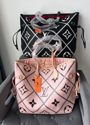 Сумка neverfull pink 2