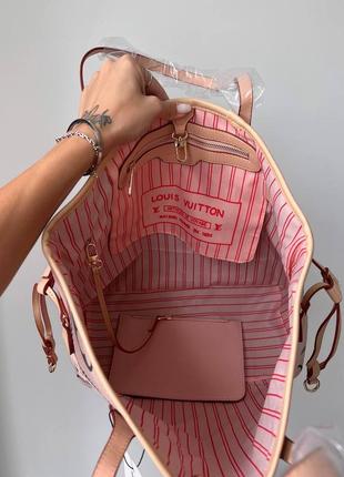 Сумка neverfull pink 6