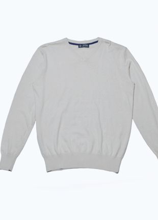 Світло-біжевий чоловічий джемпер светр реглан avenue5 фото