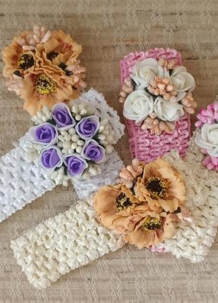 Пов'язки на голову для маленьких принцес