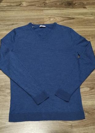 Джемпер selected homme шерстяной 100%merino wool2 фото