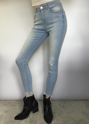 Джинси світлі skinny denim co.