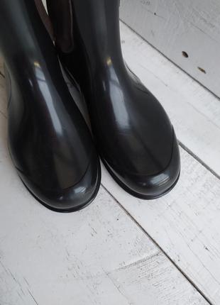 Теплые утепленные резиновые сапоги гумові чоботи теплі lasocki 35p4 фото