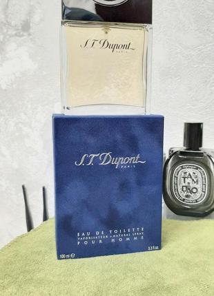 S.t. dupont pour homme edt 1998 винтаж💥оригинал распив аромата затест5 фото