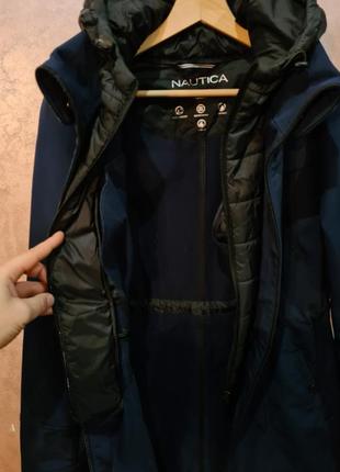 Женская куртка nautica с вшитой подстежкой softshel + water resistant3 фото