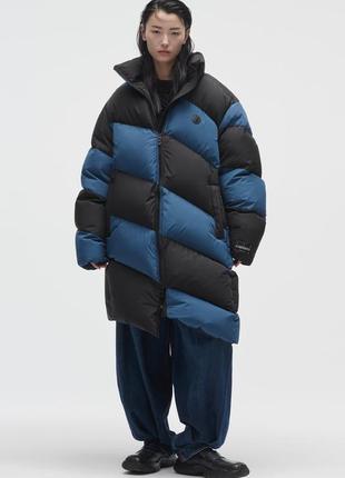 Пуховик zara зара куртка курточка пальто зимове пухова куртка