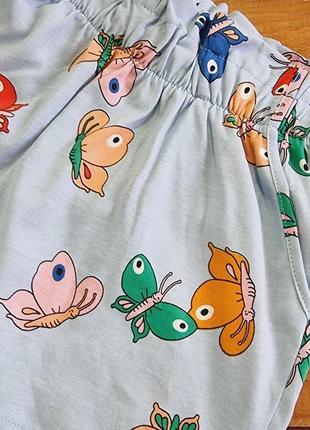 Шорты для девочки, рост 122, цвет голубой 4