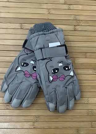 Перчатки лижні , дитячі перчатки