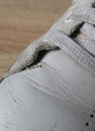 Nike brs винтажные белые кожаные кроссовки - 27 см7 фото