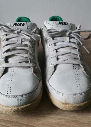 Nike brs винтажные белые кожаные кроссовки - 27 см3 фото