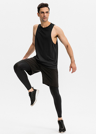 Спортивна майка highway чорна спортивная майка черная