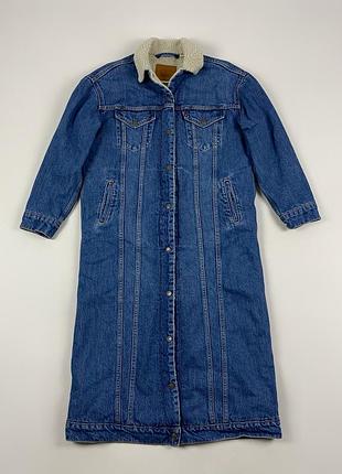 Levi’s premium шерпа пальто