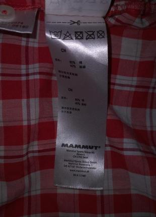 Жіноча сорочка рубашка в клітинку на короткий рукав mammut7 фото