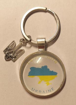 Патриотический брелок украина