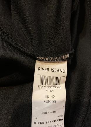 Чёрное платье river island4 фото