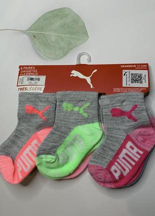 Комплект шкарпеток 6 пар puma 12/24 міс2 фото