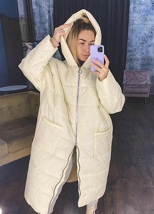 Зимове пальто пуховик