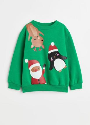 Свитшот свитшоты джемпер кофточка толстовка h&m флис