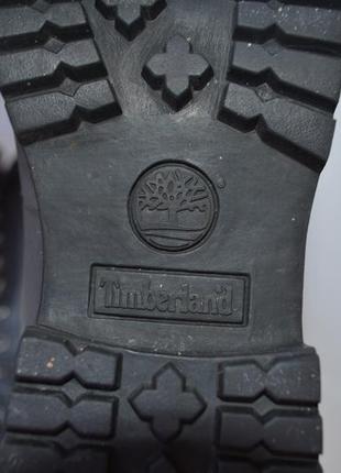 Кожаные высокие ботинки timberland оригинал р. 6,5 наш 37,5 по стельке 24 см7 фото