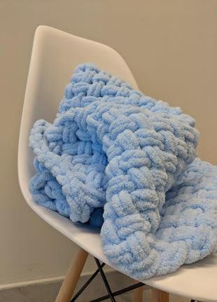 В'язаний плед ручної роботи 🙌