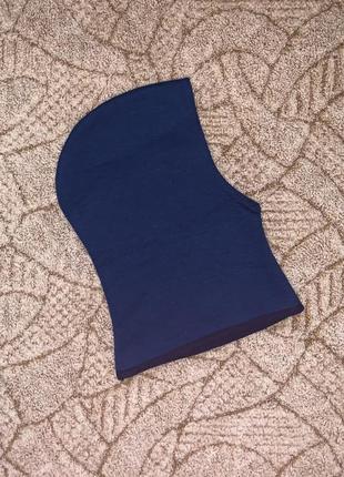 Балаклава темно синяя снуд serak balaclava