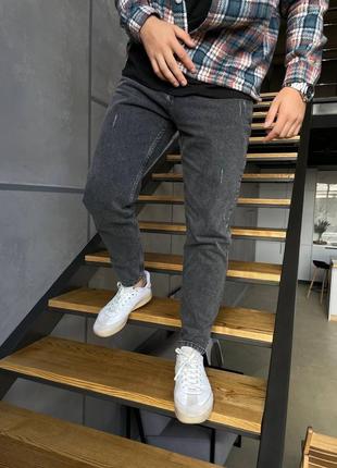 Чоловічі джинси напів-мом9 фото