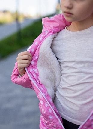 Зимова куртка для дівчинки, 116-134 2